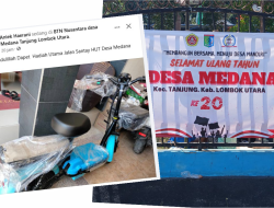 Ini Dia! Pemenang Hadiah Utama Sepeda Listrik di HUT Desa Medana ke-20