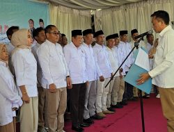 Sudirsah Sujanto Resmi Jadi Ketua DPC Gerindra KLU Dikukuhkan, Djohan Sjamsu sebagai Dewan Penasihat,