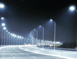 Tanjung Terang Benderang, Proyek Penerangan Jalan Dishub Ubah Wajah Jantung KLU.