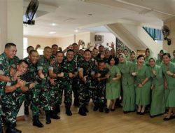Serah Terima Jabatan Kasrem 162/WB, Kolonel Inf. Susanto Beri Penghormatan Terakhir