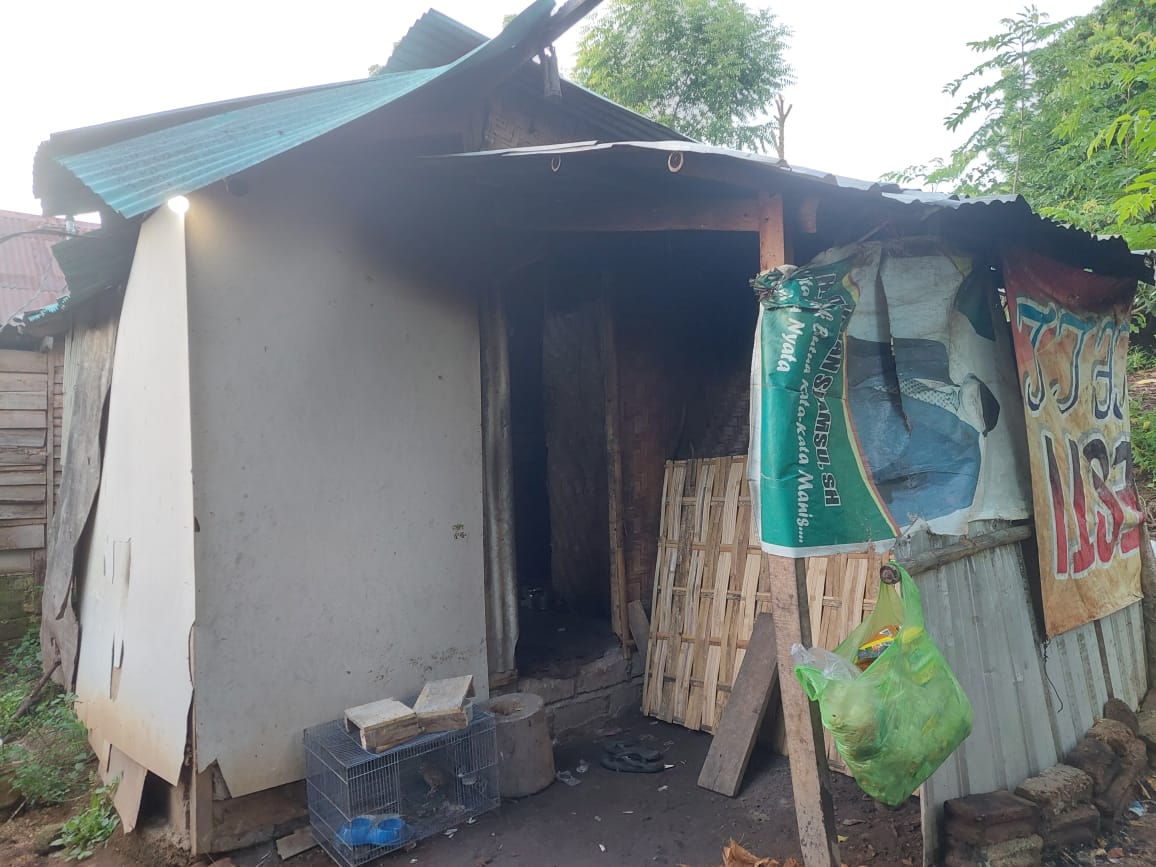 kondisi rumah rtg di lombok utara