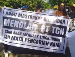 Gili Meno Menggugat, Warga dan Pekerja Desak Pemkab Hentikan Pembangunan PT TCN dan Pasang Pipa Air Bersih.