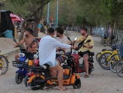 Keberadaan Sepeda Listrik dan Cidomo di Gili Trawangan Diperketat! Kadishub Lombok Utara wacanakan Tim Pengawasan Khusus Setiap Hari