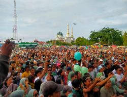 Puluhan Ribu Massa Meriahkan Kampanye Akbar Pasangan MJA, Harapan Baru untuk Lombok Utara