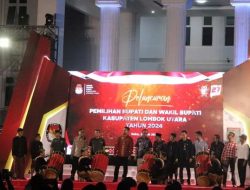 Debat Perdana Bupati KLU Berjalan Lancar, KPU Siapkan Evaluasi untuk Debat Kedua