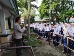 Police Goes to School, Cara Satlantas Polres Lombok Utara ‘Menyusup’ ke Sekolah demi Tertib Lalu Lintas