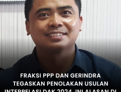 Fraksi PPP dan Gerindra Tegaskan Penolakan Usulan Interpelasi DAK 2024, Ini Alasan di Balik Sikap Mereka