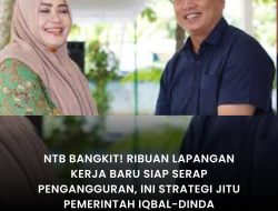 NTB Bangkit! Ribuan Lapangan Kerja Baru Siap Serap Pengangguran, Ini Strategi Jitu Pemerintah Iqbal-Dinda