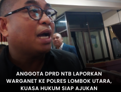 Anggota DPRD NTB Laporkan Warganet ke Polres Lombok Utara, Kuasa Hukum Siap Ajukan Praperadilan