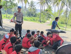 Polairud Lombok Utara Ajak Siswa SD Belajar Cinta Laut dan Keselamatan Perairan