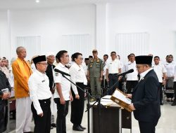 Bupati Lombok Utara Rotasi dan Lantik 58 Pejabat untuk Optimalkan Kinerja