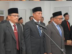 Penguatan Pelayanan Publik, Bupati Lombok Utara Resmi Lantik Tiga Pejabat Pratama