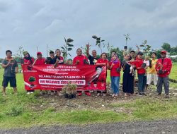 PDI Perjuangan KLU Dorong Politik Hijau Lewat Gerakan Tanam Pohon