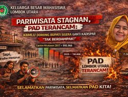 Pariwisata Lombok Utara Mandek, PAD Terancam: KBMLU Desak Bupati Ganti Kadis Pariwisata