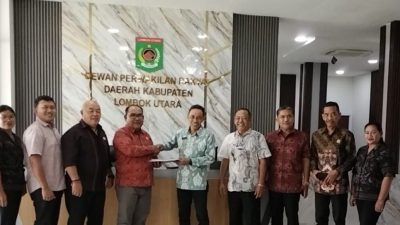 Sekretariat DPRD KLU Fasilitasi Kunker DPRD Gianyar Terkait Pengawasan Dana Desa