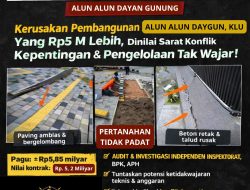 Alun-Alun Kota Tanjung Disorot: LSM Desak Audit Proyek Miliaran dan Buka Dugaan Konflik Kepentingan
