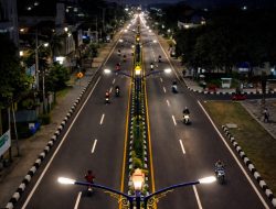 Inilah Keindahan PJU Jalur Dua Tanjung Lombok Utara yang Memukau Pengunjung