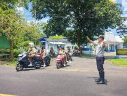 Dishub Memberikan Rasa Aman dan Nyaman bagi Siswa, Guru, dan Pengguna Jalan Lainnya