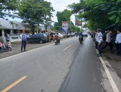 Dishub KLU Kawal Kunjungan Gubernur NTB di Pasar Tanjung, Arus Lalu Lintas Tetap Lancar