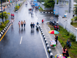 Dishub Lombok Utara Siagakan Personel dalam Pengamanan Car Free day 2026